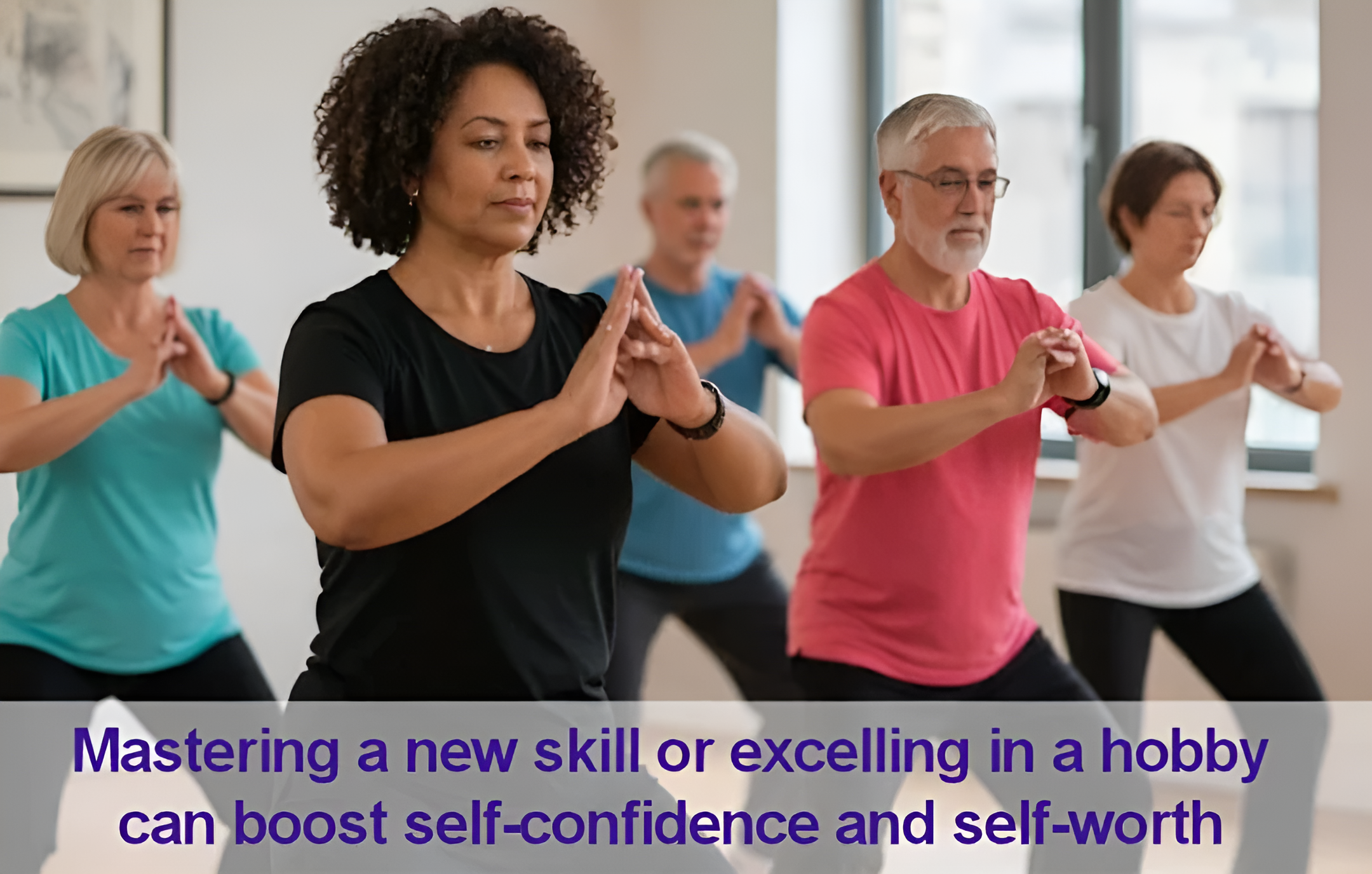 Mastering a new skill or excelling in a hobby can boost self-confidence and self-worth
